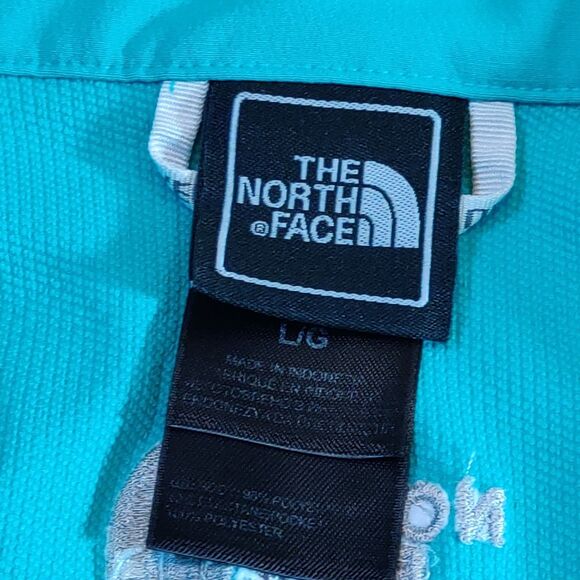 Women’s The North Face Teal Blue Green Apex 1/4 Zip Pullover Jacket Size Large - Picture 7 of 16